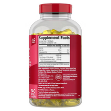 Cargar imagen en el visor de la galería, Omega 3,  Berkley Jensen, 2400 mg de aceite de pescado, 240 Cápsulas blandas
