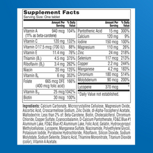 Cargar imagen en el visor de la galería, Multivitamínico One A Day Men’s 50+ Healthy Advantage para Hombres Mayores de 50 Años – 300 Tabletas | Bayer  | Apoyo a la Energía, Salud Cardiovascular y Sistema Inmunológico
