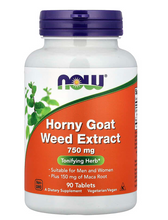 Cargar imagen en el visor de la galería, Extracto de Horny Goat Weed, Now, 90 tabletas

