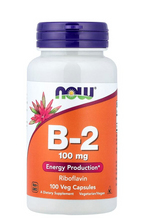 Cargar imagen en el visor de la galería, B-2, 100 mg, Now, 100 cápsulas
