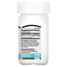 Cargar imagen en el visor de la galería, Hierro, 65 mg, 21 Century, 120 tabletas
