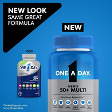 Cargar imagen en el visor de la galería, Multivitamínico Bayer, ONE A DAY, para hombres mayores de 50 años, 200 tabletas
