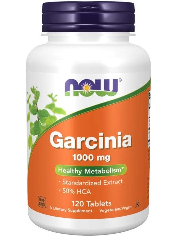 Garcinia Cambogia, 1000 mg, Now, 120 tabletas