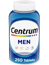 Cargar imagen en el visor de la galería, Centrum  multivitaminico para hombres: Vitaminas, Minerales. Energía, Metabolismo, Inmunidad, Músculos y Huesos. 120 tabletas
