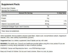 Cargar imagen en el visor de la galería, Colageno Hidrolizado con Vitamina C, Tipo I y III, Swanson, 250 tabletas
