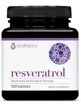 Cargar imagen en el visor de la galería, Resveratrol, 100 mg, Youtheory, 160 tabletas
