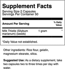 Cargar imagen en el visor de la galería, Cardo Mariano (milk thistle), Swanson, 100 cápsulas
