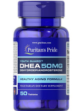 Cargar imagen en el visor de la galería, DHEA (Deshidroepiandrosterona), Puritan’s Pride, 50 mg, 50 tabletas
