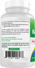 Cargar imagen en el visor de la galería, Berberina, 500 mg, Best Naturals, 120 cápsulas
