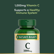 Cargar imagen en el visor de la galería, Vitamina C Nature’s Bounty 1000 mg, 100 Capletas | Potente Antioxidante para Fortalecer el Sistema Inmunológico y Apoyar la Salud General
