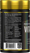 Cargar imagen en el visor de la galería, Vitaform, Mezcla masculina Virimax, antioxidantes y el 100% de la ingesta diaria recomendada de nutrientes esenciales, Formulado específicamente para hombres, 60 tabletas

