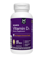 Cargar imagen en el visor de la galería, Vitamina D3 (5000 UI) Member's Mark, 400 Cápsulas blandas
