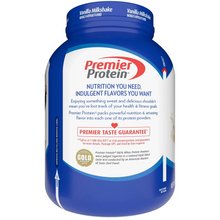 Cargar imagen en el visor de la galería, Proteína en polvo Premier Protein, 30 g de proteína, 1 g de azúcar, sin soja, sin gluten, batido de vainilla, diferentes tamaños disponibles
