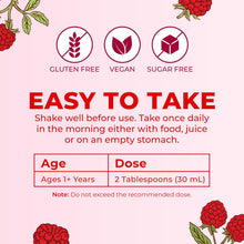 Cargar imagen en el visor de la galería, MaryRuth's Multivitamínico para mujeres, hombres y niños | Multivitamínico líquido matutino | Vitaminas A, C, D, E, B6, B12, Biotina y Zinc | Belleza | Vegano | Sin OGM | Sin gluten | 15.22 onzas (450 ml)
