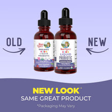 Cargar imagen en el visor de la galería, Probiótico líquido orgánico para niños MaryRuth's, USDA, sabor frutos rojos, 59 ml. Salud intestinal, probióticos para la salud digestiva, suplemento para el sistema inmunitario, probiótico para niños, con 2 mil millones de UFC, vegano, sin OGM.
