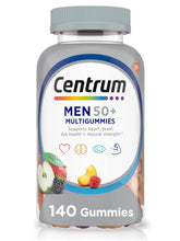 Cargar imagen en el visor de la galería, Centrum en gomitas, multivitaminico para hmbre mayor de 50 años ,140 gomitas
