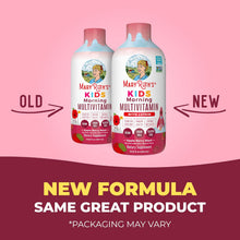 Cargar imagen en el visor de la galería, MaryRuth's Multivitamínico líquido matutino para niños | Multivitamínico infantil | Suplemento de apoyo inmunológico | Vitamina C | Vitamina D | Nutrientes esenciales | Vegano | Hasta 180 servicios| 15.22 onzas (450 ml)
