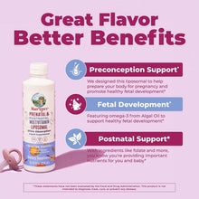 Cargar imagen en el visor de la galería, Multivitamínico Liposomal Líquido Prenatal y Postnatal MaryRuth’s – 15.22 oz (450 ml) | Apoyo Nutricional Antes, Durante y Después del Embarazo
