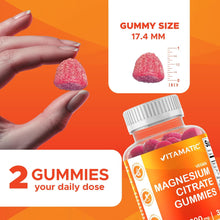 Cargar imagen en el visor de la galería, Citrato de Magnesio, 600 mg, Vitamatic, 60 gomitas
