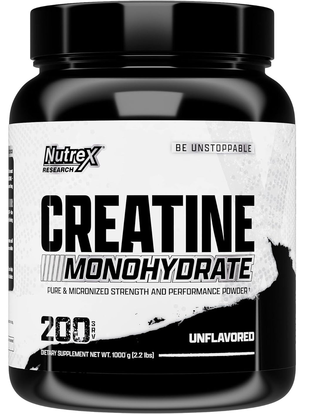 Creatina Nutrex (Drive), 200 servicios, 1000 mg, 2.2 libras