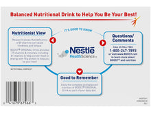 Cargar imagen en el visor de la galería, Bebida nutricional original Boost, energía equilibrada (Paquete de 6 unidades) sabor chocolate
