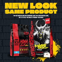 Cargar imagen en el visor de la galería, Proteina Mass Extreme, Mass Gainer, Mutant, 2500  calorías, 12 libras
