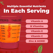 Cargar imagen en el visor de la galería, MaryRuth's Multivitamínico para mujeres, hombres y niños | Multivitamínico líquido matutino | Vitaminas A, C, D, E, B6, B12, Biotina y Zinc | Belleza | Vegano | Sin OGM | Sin gluten | 32 onzas (946 ml)
