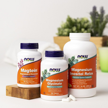 Cargar imagen en el visor de la galería, Glicinato de Magnesio NOW Foods, Fórmula de Alta Absorción | Apoyo a la Relajación, Salud Muscular y Sistema Nervioso, 90 tabletas
