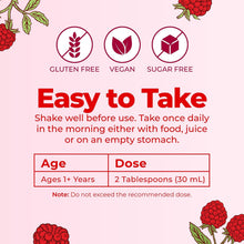Cargar imagen en el visor de la galería, MaryRuth's Multivitamínico para mujeres, hombres y niños | Multivitamínico líquido matutino | Vitaminas A, C, D, E, B6, B12, Biotina y Zinc | Belleza | Vegano | Sin OGM | Sin gluten | 32 onzas (946 ml)

