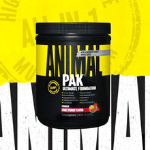 Cargar imagen en el visor de la galería, ANIMAL PAK en polvo, Envase de 30 servicios, nueva presentación con menos pastillas por servicio. Todo en uno (Aminoácidos, Vitaminas, Enzimas y mucho mas)
