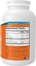 Cargar imagen en el visor de la galería, Omega 3: Favorece la salud de tu corazón, cerebro, colesterol. Científicamente comprobado. Now. 500 cápsulas blandas
