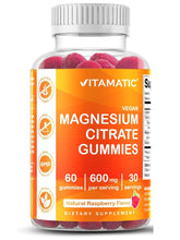Cargar imagen en el visor de la galería, Citrato de Magnesio, 600 mg, Vitamatic, 60 gomitas
