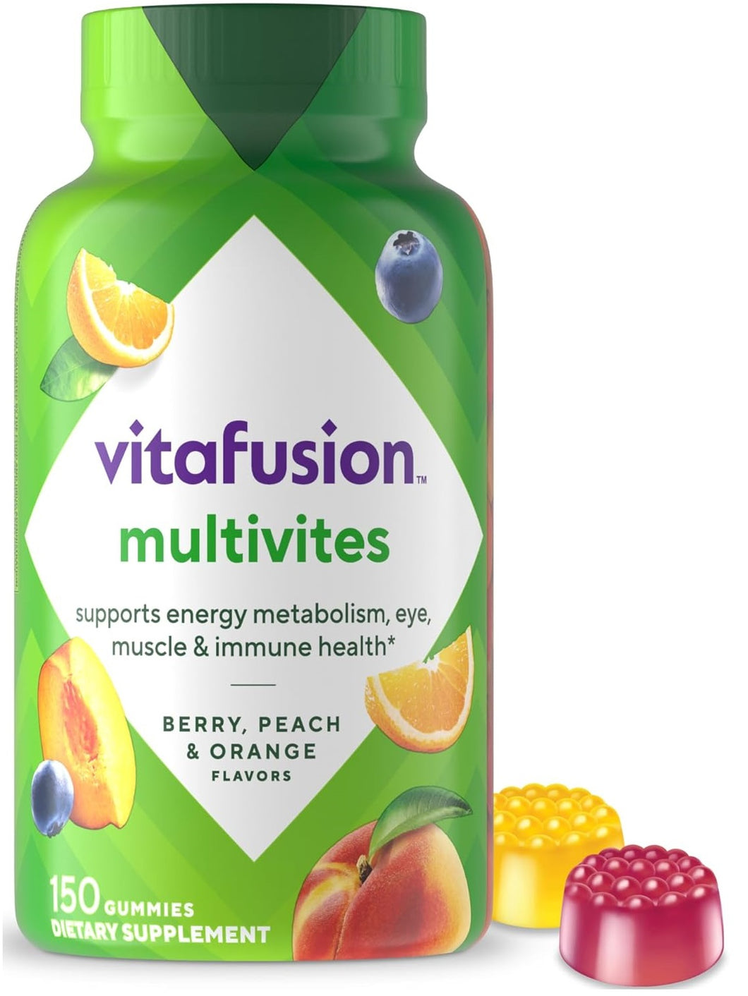 Multivitamínico para adultos, Vitafusion, 150 gomitas