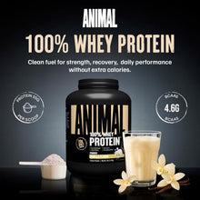 Cargar imagen en el visor de la galería, Proteína 100% Whey, de suero, Animal, baja en azúcar, 4 libras

