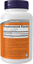 Cargar imagen en el visor de la galería, Glicina, Now, 1000 mg, 100 cápsulas
