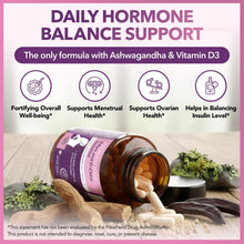 Cargar imagen en el visor de la galería, Myo-inositol y D-quiro inositol para mujeres, Intimate Rose, equilibrio hormonal y apoyo ovárico para mujeres, proporción ideal de 40:1, vitamina D3 + Ashwagandha, 120 cápsulas
