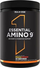 Cargar imagen en el visor de la galería, Aminoácidos esenciales + electrolitos, Rule 1 Proteins Essential Amino 9, Apoyo de recuperación e hidratación, dos sabores diferentes, 30 servicios
