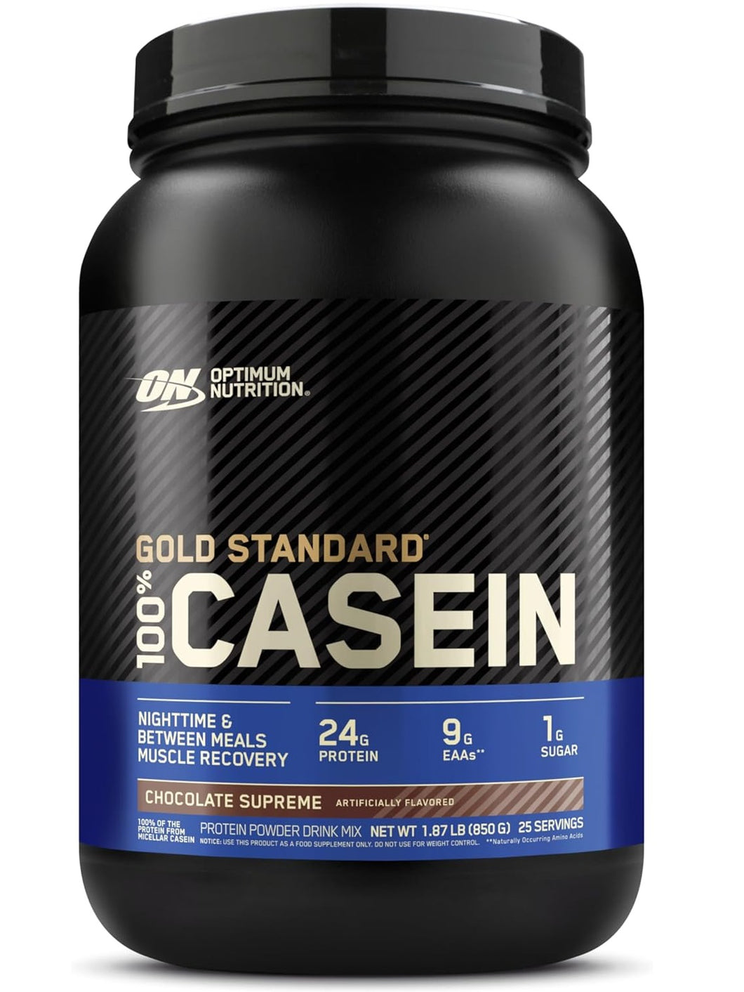 Proteína 100% Caseína, Gold Standard, 1.87 Libras