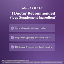 Cargar imagen en el visor de la galería, Melatonina para Niños Natrol Kids Sleep + Calm – 60 Gomitas, Sabor Fresa | Con L-Teanina para Favorecer el Sueño y la Relajación
