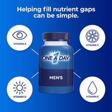 Cargar imagen en el visor de la galería, Multivitamínico para hombre, One a Day, BAYER, 200 tabletas
