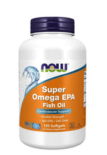 Cargar imagen en el visor de la galería, Super Omega EPA Fish Oil – Soporte Cardiovascular de Alta Potencia, 120 Softgels
