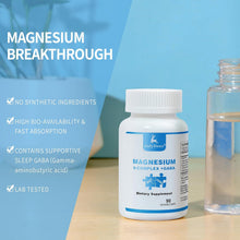 Cargar imagen en el visor de la galería, Complejo de Magnesio (Magnesium Complex), JulyDeer, 6 tipos de magnesio + GABA, Glicinato, Malato, Citrato, Taurine, L-treonato,  y Óxido de magnesio, 90 cápsulas
