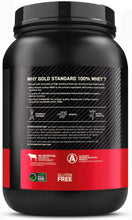 Cargar imagen en el visor de la galería, Proteína 100% Whey, Gold Standard,  2 libras
