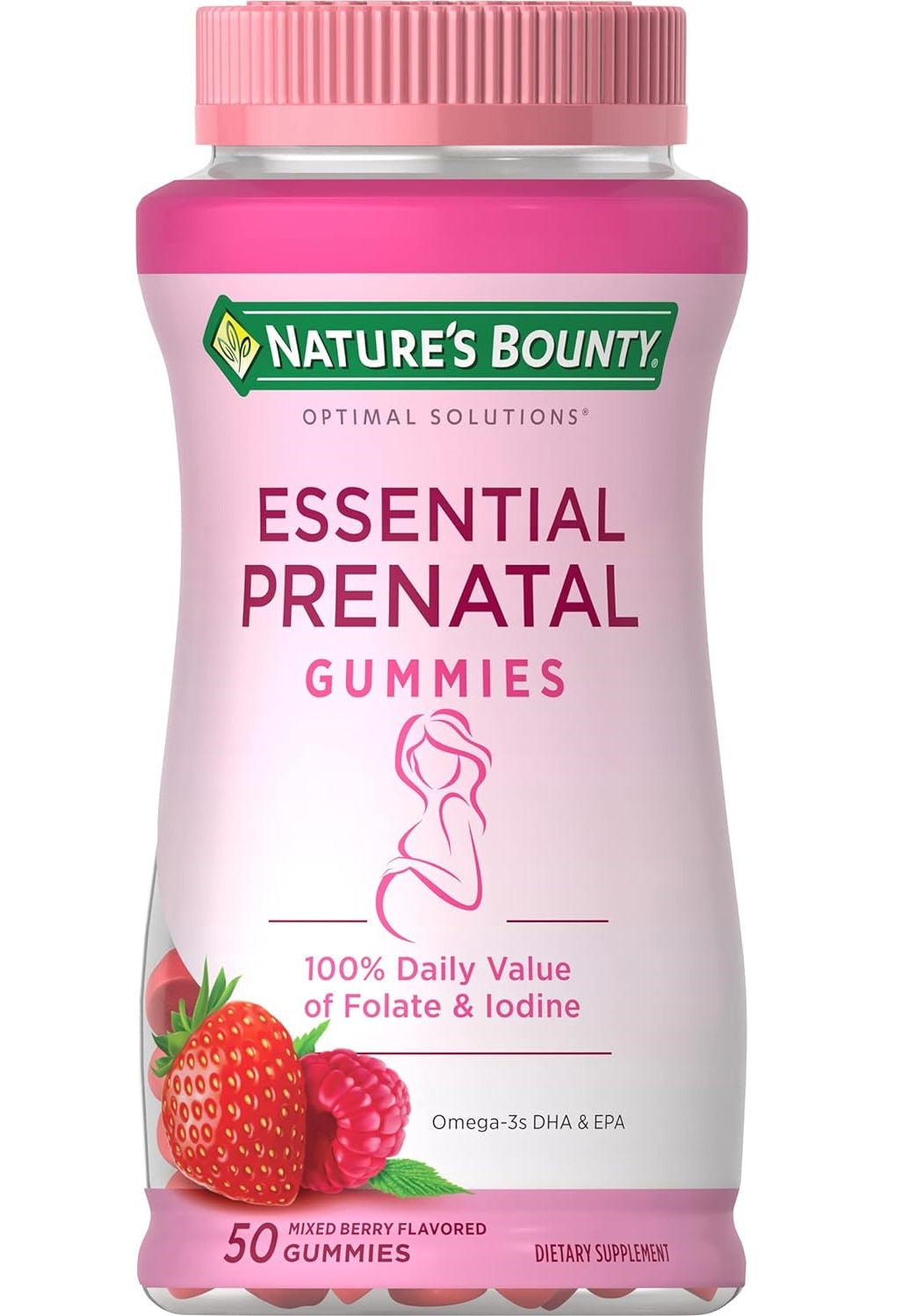 Prenatales en gomitas, Nature’s Bounty, 50 gomitas