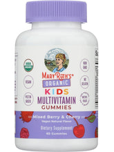 Cargar imagen en el visor de la galería, MARYRUTH'S Vitaminas para niños | Multivitamínico | Gomitas multivitamínicas para mayores de 4 años | Multivitamínico infantil | Vegano | Solo 2 gomitas al día | 60 gomitas
