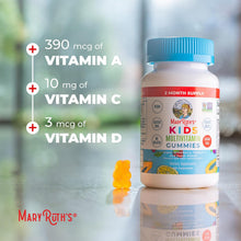 Cargar imagen en el visor de la galería, MARYRUTH'S Vitaminas para niños | Multivitamínico | Sin azúcar | Suministro para 2 meses | Gomitas multivitamínicas para niños (a partir de 2 años) | Veganas | Solo 1 gomita al día | 60 gomitas
