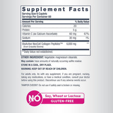 Cargar imagen en el visor de la galería, Colágeno Hidrolizado NeoCell Super Collagen + Vitamina C 6000 mg – 360 Capletas | Tipos 1 y 3 para Piel, Cabello, Uñas y Articulaciones
