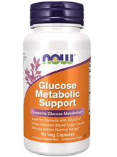 Cargar imagen en el visor de la galería, Glucose Metabolic Support: ayuda a mantener los niveles de azúcar en sangre dentro de rangos normales. Now. 90 cápsulas
