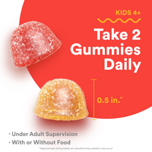 Cargar imagen en el visor de la galería, Multivitamínico + Omega 3 en gomitas para niños, SmartyPants, 100 gomitas
