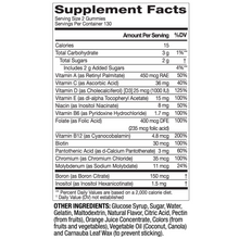 Cargar imagen en el visor de la galería, Multivitamínico en gomitas para adultos, Member's Mark, sabores de frutas, 260 gomitas.
